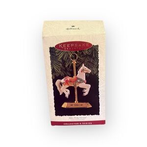 1994 Hallmark Keepsake Collector Series Ornament Tobin Fraley Carousel #3